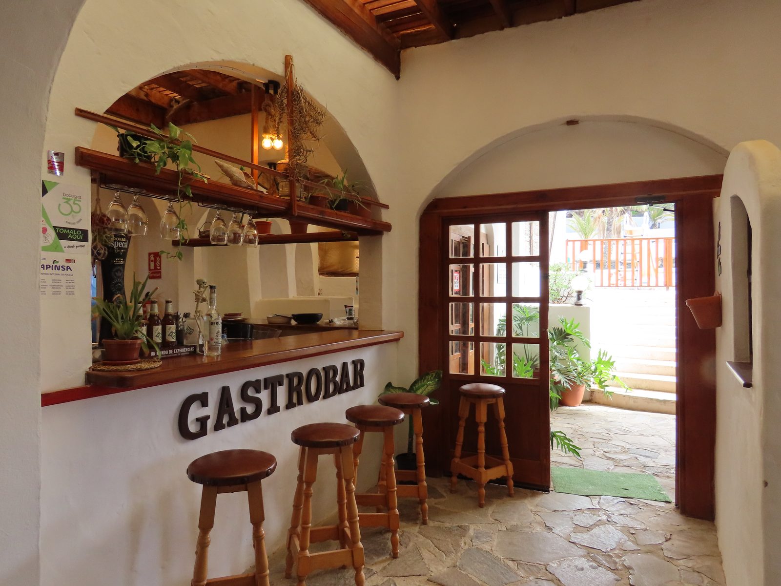 Gastrobar El Pirata Verde terrace in Valle de Santa Inés